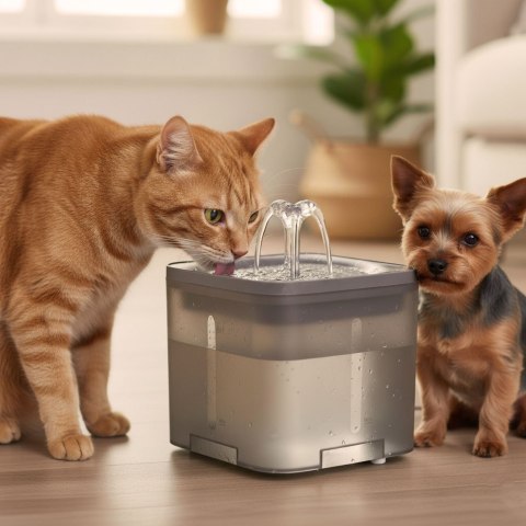 Poidełko fontanna dla psa kota zwierząt automatyczne poidło USB 2l filtr czyszczący Kik Sp. z o. o. Sp. k.