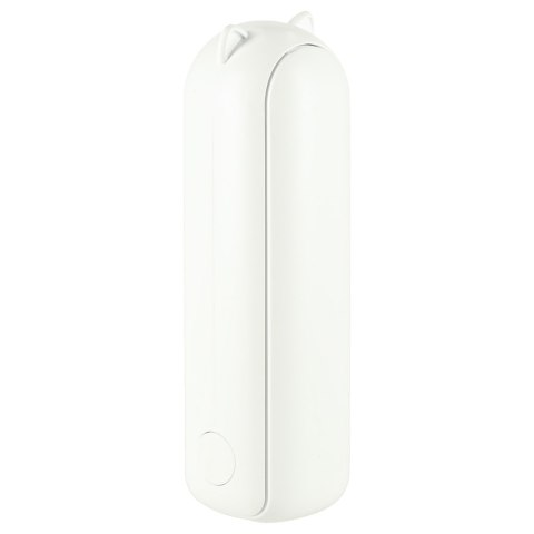 Wiatrak biurkowy wentylator mini ręczny składany wiatraczek przenośny USB biały Kik Sp. z o. o. Sp. k.