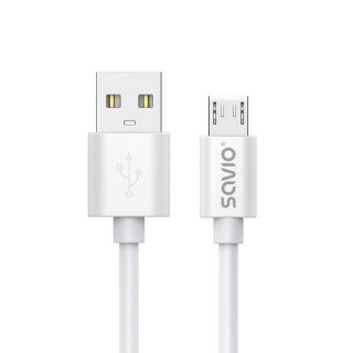 Kabel USB- A - micro USB, 2A, 3m, CL-167 Savio