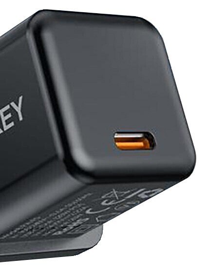 PA-F5 OEM Black Mini ładowarka sieciowa 1xUSB-C 20W PD Power Delivery AUKEY
