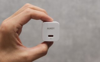 PA-Y20S White Mini ładowarka sieciowa 1xUSB-C 20W PD Power Delivery AUKEY