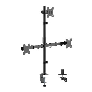 Uchwyt na 3 monitory, 17-27 cale ,max 10kg na ramie