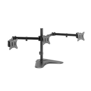 Uchwyt na 3 monitory, 17-27 cali, max 7kg na ramie