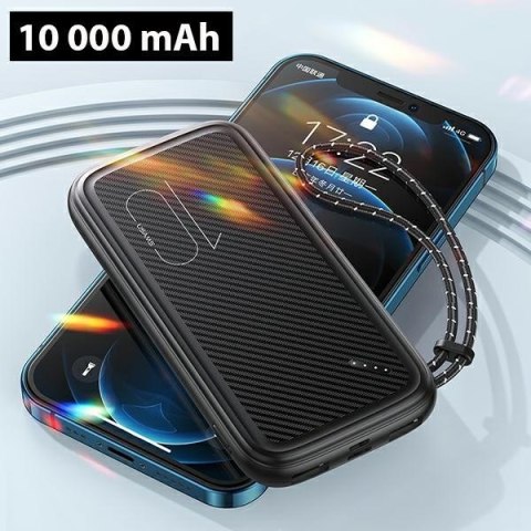 Powerbank PB56 10000mAh 2xUSB czarny USAMS