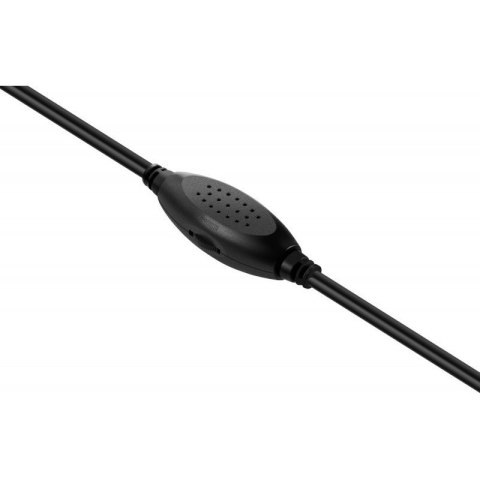 Głośniki komputerowe J1 2.0 6W LED USB czarne