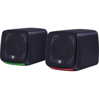 Głośniki komputerowe J3 2.0 6W LED USB Czarne