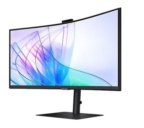 Monitor 34 cale ViewFinity S65VC VA 3440x1440 UWQHD 21:9 1xHDMI 1xDP 1xUSB-C 90W 2xUSB-A LAN 5ms HAS Webcam głośniki zakrzywiony