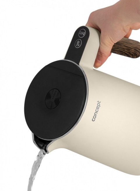 Czajnik elektryczny RK3304 Norwood 1.5l, wanilia Concept