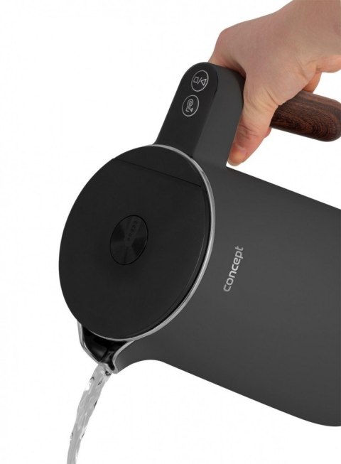 Czajnik elektryczny RK3305 Norwood 1.5l, ciemny szary Concept