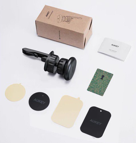 HD-C74 uniwersalny magnetyczny uchwyt samochodowy do kratki AUKEY