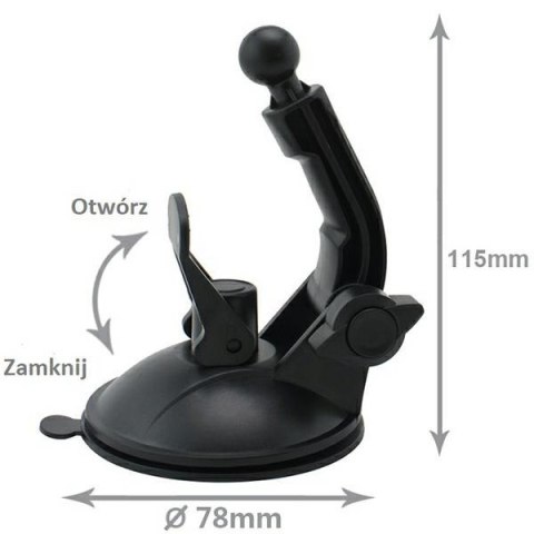 Uchwyt samochodowy 2w1 szyba/kokpit Beline