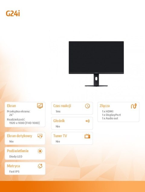 Monitor gamingowy G24i 2026 OM4FE-EU