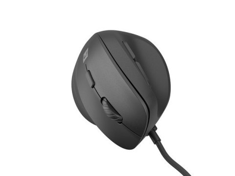 Mysz wertykalna CRAKE 2 PRO 128000DPI optyczna czarna