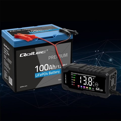 Akumulator LiFePO4 | 12.8V | 100Ah | 1280Wh | BMS