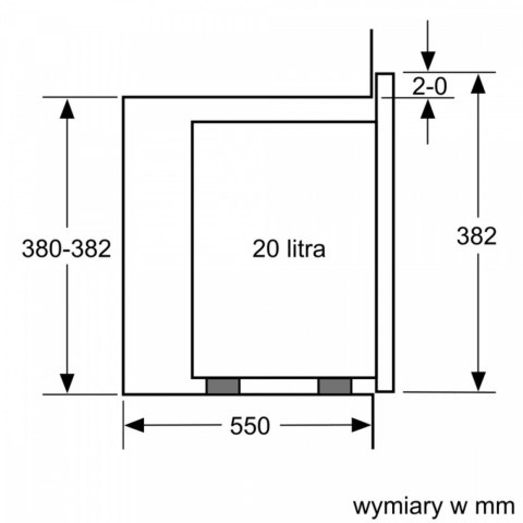 Kuchnia mikrofalowa BFL520MB0