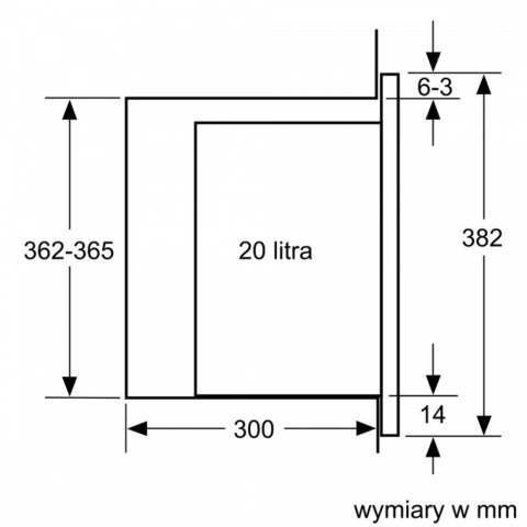 Kuchnia mikrofalowa BFL520MB0