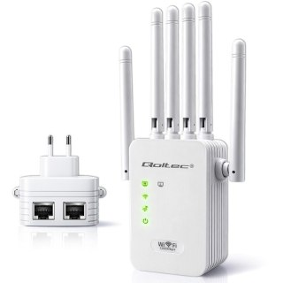 Wzmacniacz syganłu WiFi 5 | Repeater | Access Point | AC1200 Mb/s| 6 anten | 2xRJ45 | 128MB