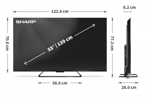 Telewizor 55 cali 55HR7465E