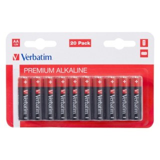 Baterie AA / LR06 1,5 V 20-pack 49877