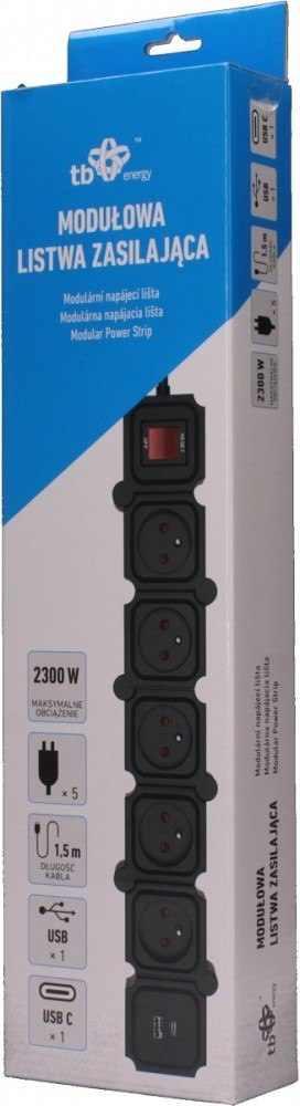 Energy Listwa modułowa zasilająca 1.5m