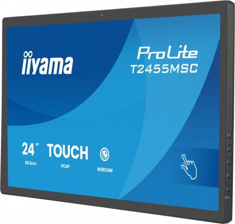 Monitor 24 cale T2455MSC-B2 POJ.10PKT.IPS,HDMI,DP,USB3.0,CAM,MIC, FHD 120Hz