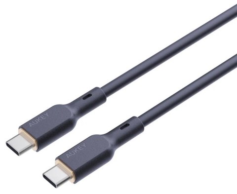 CB-SCC101 kabel USB-C - USB-C 1m 100W PD 5A 20V silikonowy czarny