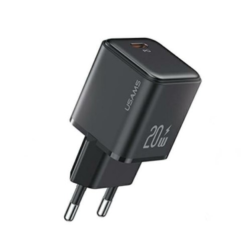 Ładowarka sieciowa 1xUSB-C PD 3.0 20W Fast Czarna USAMS