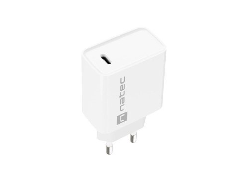 Ładowarka sieciowa Ribera 1x USB-C 20W Biała Natec