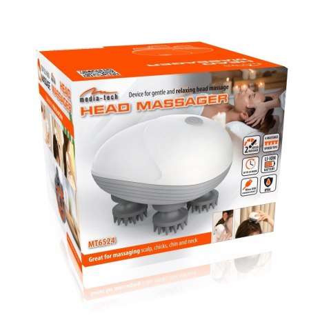 Masażer głowy HEAD MASSAGER MT6524 Media-Tech