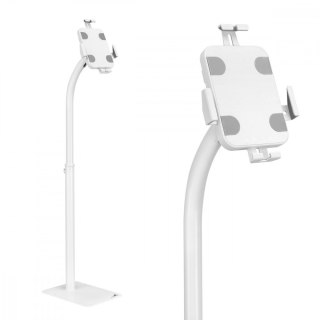 Uchwyt podłogowy do tabletu z blokadą uniwersalny 7,9-11 cali MC-467W Biały Maclean