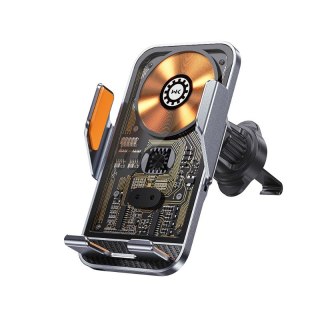 Uchwyt samochodowy automatyczny z ładowaniem bezprzewodowym 15W WEKOME