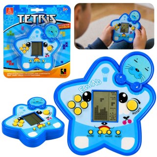Gra Elektroniczna Tetris Gwiazdka Niebieska LEAN TOYS