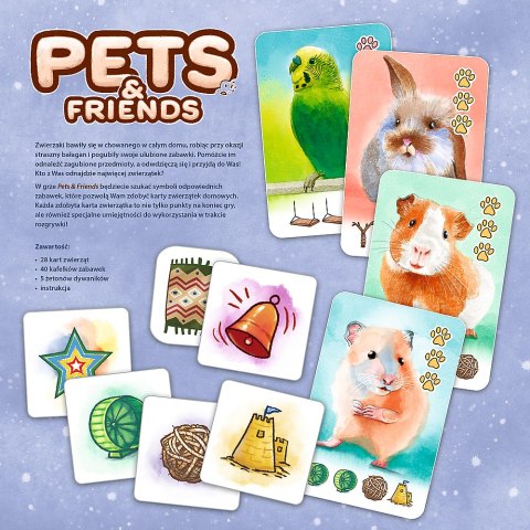 Gra rodzinna Pets & Friends Trefl 02443 Trefl Gry