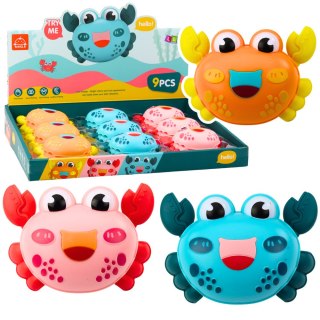Krab Interaktywny Z Napędem MIX Kolorowy Jeżdżący LEAN TOYS