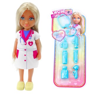 Zestaw Mini Laleczka Ankiki Lekarz Z Akcesoriami Do Leczenia LEAN Toys