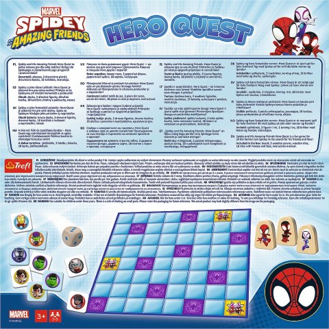 Gra planszowa Hero Quest Spidey Trefl 02436 Trefl Gry