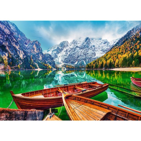 Puzzle - 500 - Jezioro Braies - Włochy - Trefl 37486 Trefl Puzzle