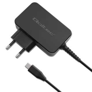 Ładowarka GaN Power Pro | 1xUSB-C | 65W | 5-20V | 3-3.25A | Czarna Qoltec