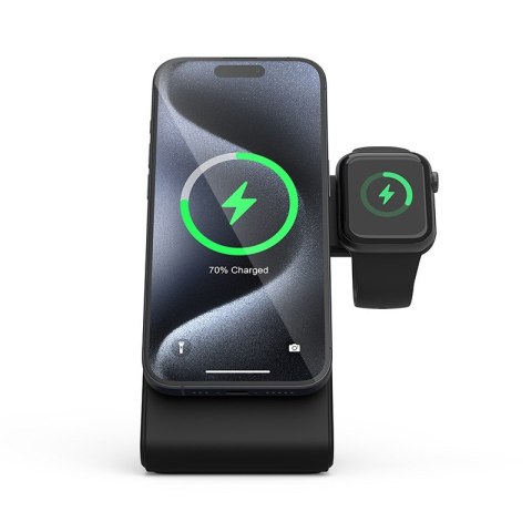 Ładowarka bezprzewodowa MagSpot Stand 3w1 z MagSafe do iPhone, Apple Watch i AirPods