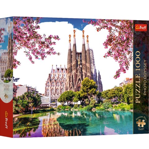 Puzzle - 1000 - Photo Odyssey: Sagrada Familia, Barcelona, Hiszpania -Trefl 12137 Trefl Puzzle
