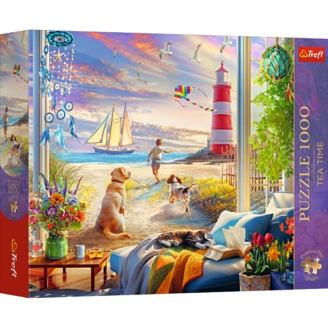 Puzzle - 1000 - Tea Time: Letnia bryza - Trefl 12115 Trefl Puzzle