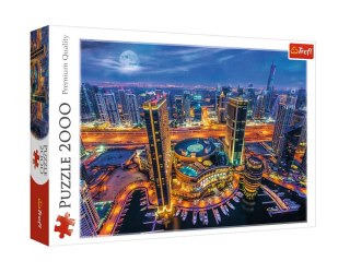 Puzzle - 2000 - Światła Dubaju - Trefl 27094 Trefl Puzzle