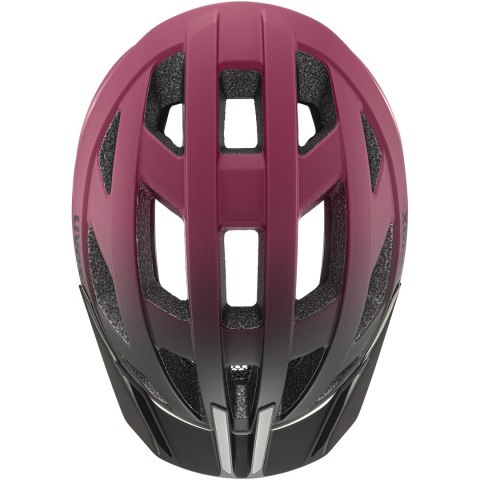 Kask rowerowy UVEX I-vo 2 MIPS 56-60cm, cranberry/black matt