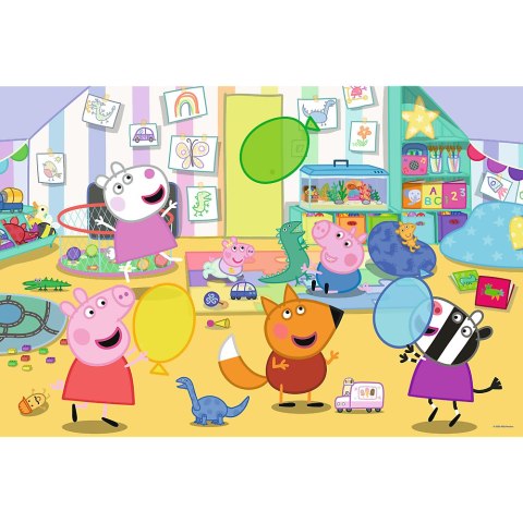 Puzzle - 24 Maxi - Piękna Peppa - Świnka Peppa - Trefl 14367 Trefl Puzzle