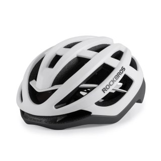 Kask ochronny rowerowy HC-58WG-M 55-58 cm - biało-szary ROCKBROS