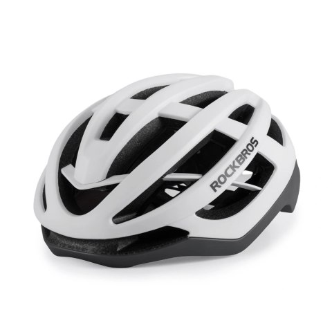 Kask ochronny rowerowy HC-58WG-M 55-58 cm - biało-szary ROCKBROS