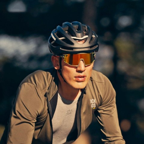 Kask ochronny rowerowy HC-58BK-L 58-61 cm - czarno-szary ROCKBROS
