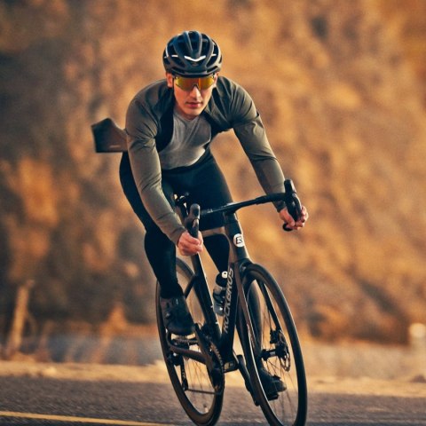 Kask ochronny rowerowy HC-58BK-L 58-61 cm - czarno-szary ROCKBROS