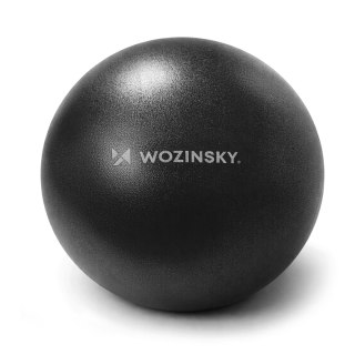 Piłka gimnastyczna do ćwiczeń rehabilitacyjna 22cm - czarna WOZINSKY