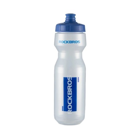 Bidon rowerowy butelka 750 ml - przezroczysto niebieska ROCKBROS